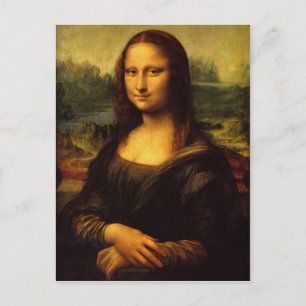 Mona Lisa Postcard