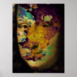 mona lisa raw poster