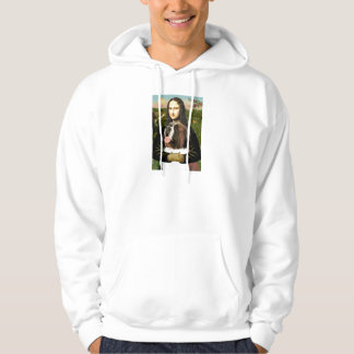 Mona Lisa - Saint Bernard Hoodie