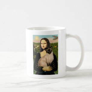 Mona Lisa - Seal Point Siamese cat Coffee Mug