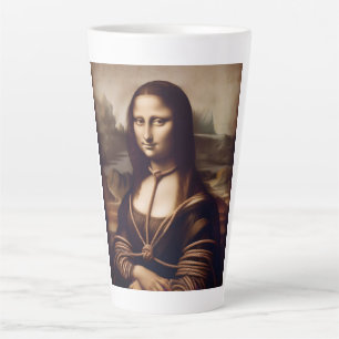 Mona Lisa Shibari Latte Mug