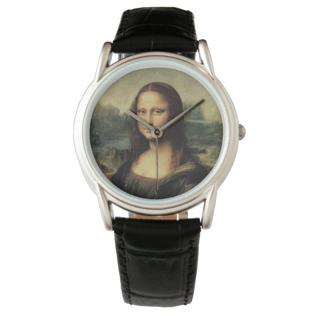 "mona lisa",smile,"close up",gioconda,"Leonardo da Watch (Front)