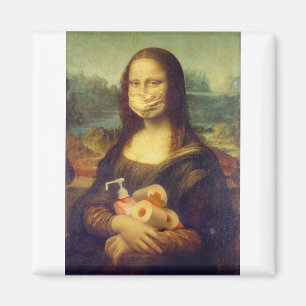 Mona Lisa Stocked Up Magnet