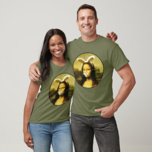Mona Lisa, The Easter Bunny T-Shirt
