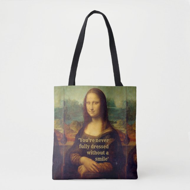 Mona Lisa Tote Bag (Front)