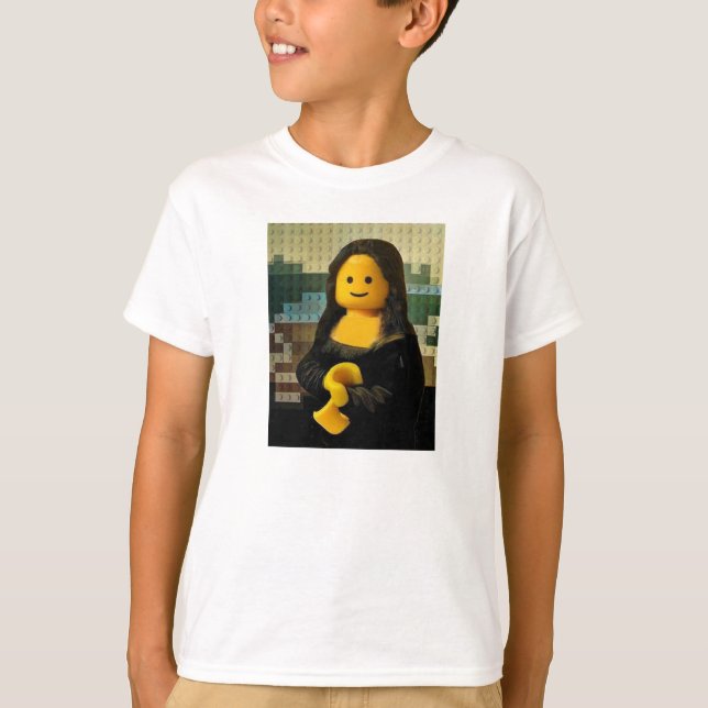 Mona Lisa Tshirt for kids (Front)
