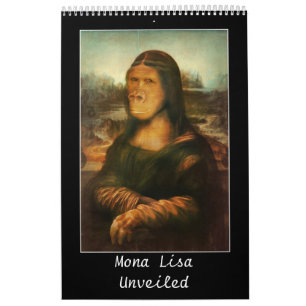 Mona Lisa Unveiled Calendar