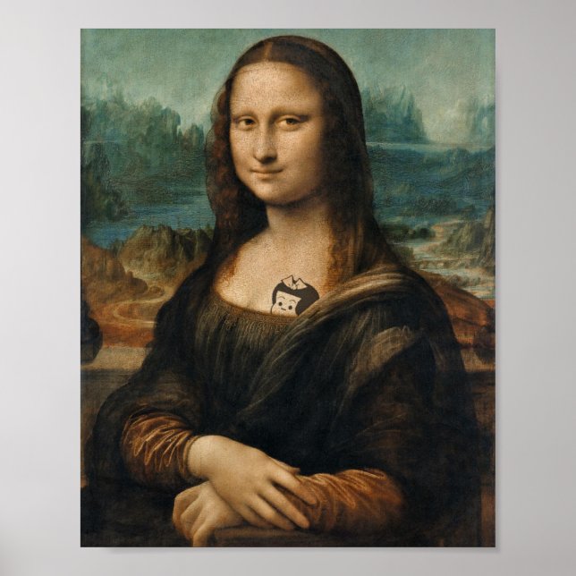 Mona Lisa, Updated Print (Front)