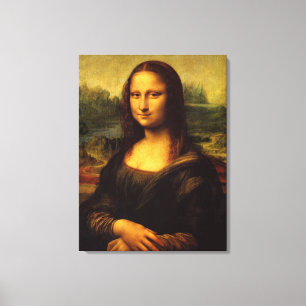 Mona Lisa Wall Canvas