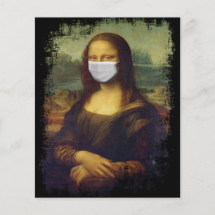 Mona Lisa With Mask