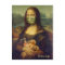 Mona Lisa With Mask, Toilet Paper, Hand Sanitizer