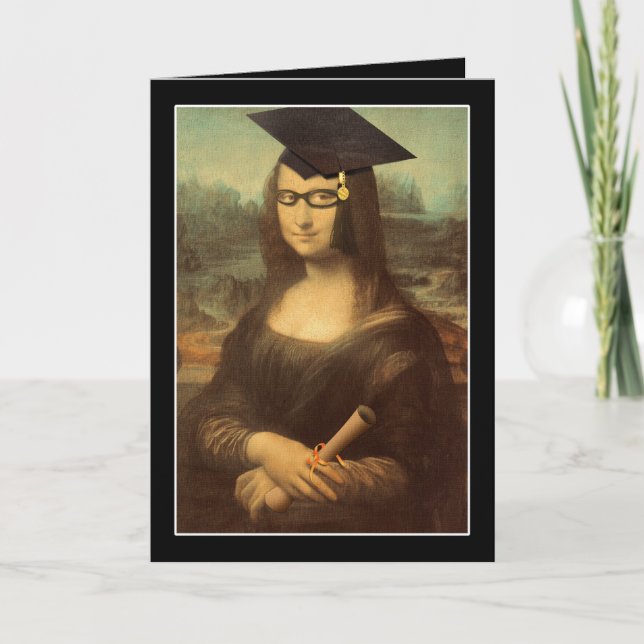 Mona Lisa's Graduation Day Card (Front)