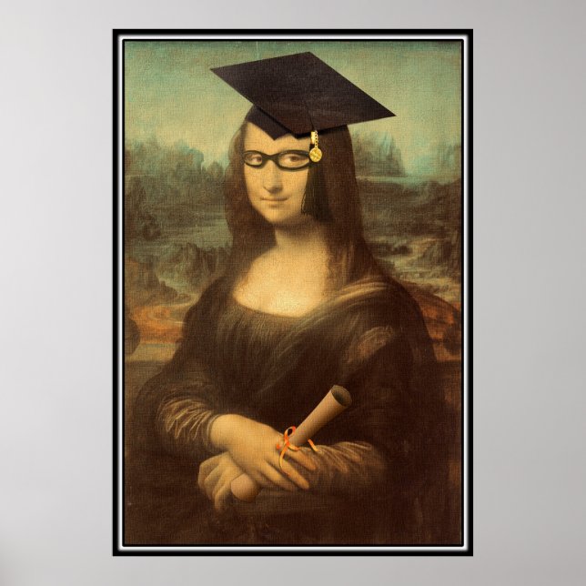 Mona Lisa's Graduation Day Poster (Front)