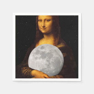 Mona Moona Lisa Napkin