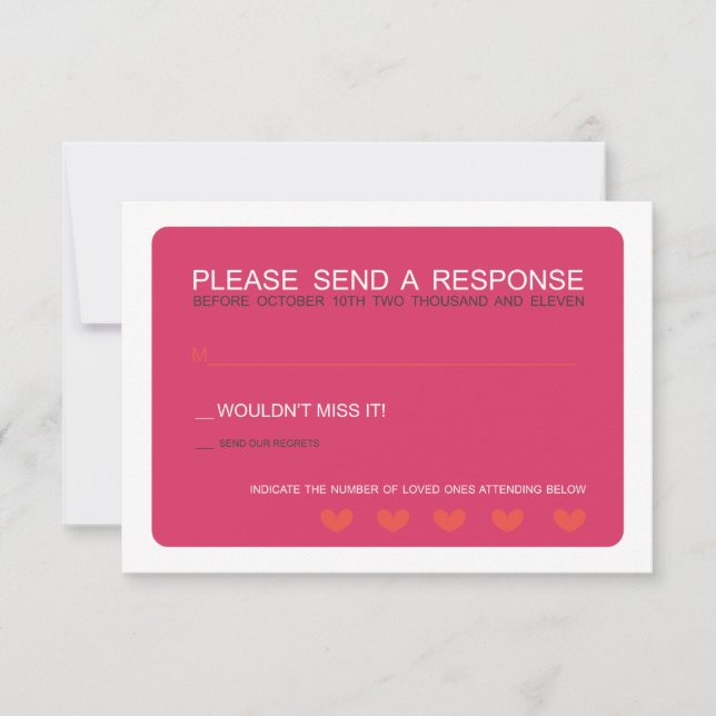 Mona RSVP Card (Front)