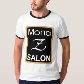 Mona Z Logo Mens Ringer Tee