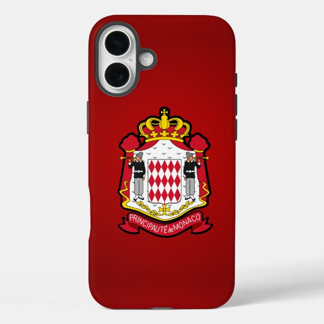 Monacan coat of arms Case-Mate iPhone case (Back)