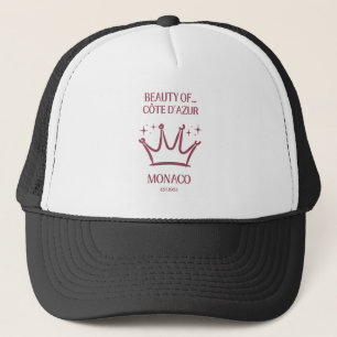 Monaco Beauty Of Cote D'Azur Trucker Hat