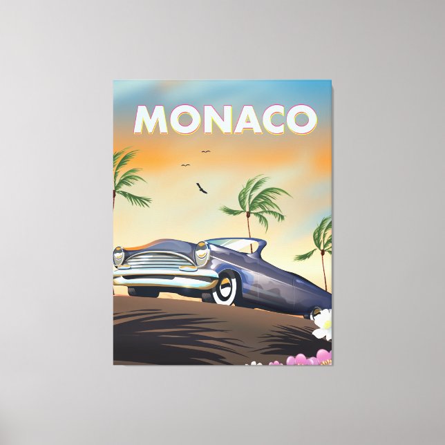 Monaco Canvas Print (Front)
