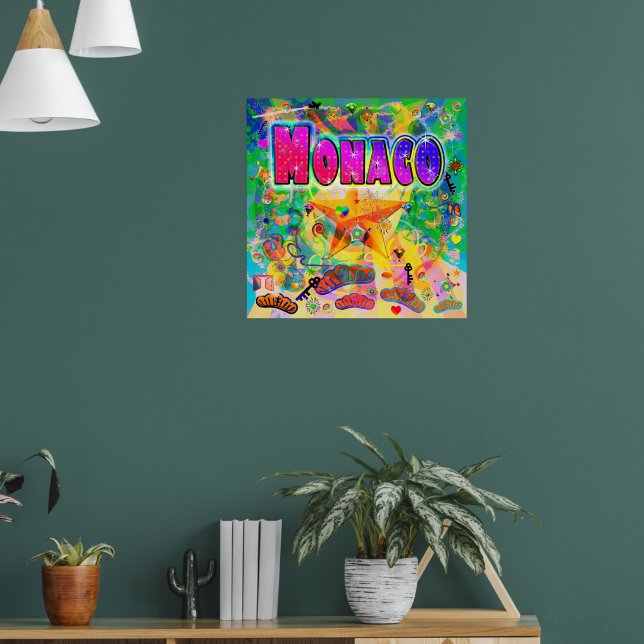 Monaco Epoch Hour Poster (Living Room 1)