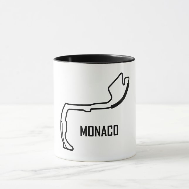 Monaco F1 Circuit Mug (Center)