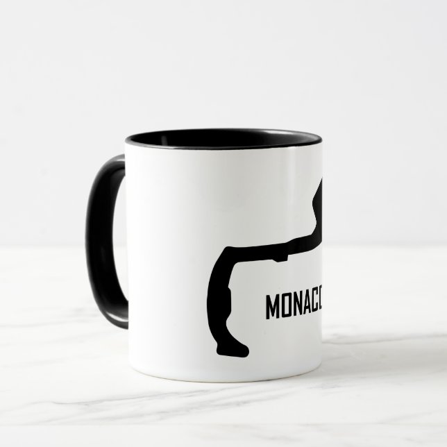 Monaco F1 circuit Mug (Front Left)