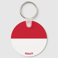 Monaco Flag Charming Patriotic