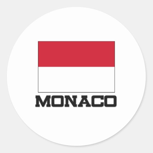 Monaco Stickers & Labels | Zazzle UK