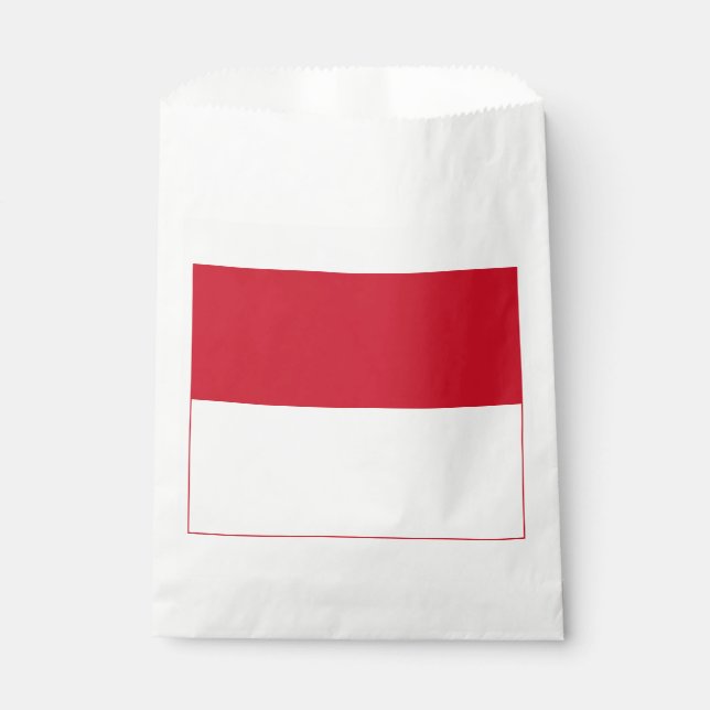 Monaco Flag Favour Bags (Front)