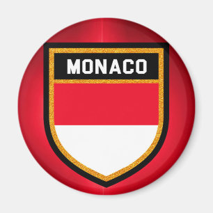 Monaco Flag Magnet