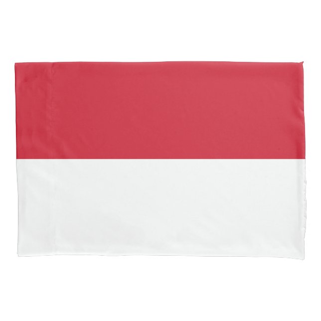 Monaco Flag Pillowcase (Front)
