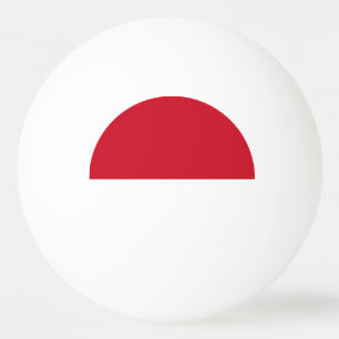 Monaco Flag Ping Pong Ball
