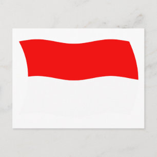 Monaco Flag Postcard