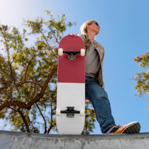 Monaco flag skateboard