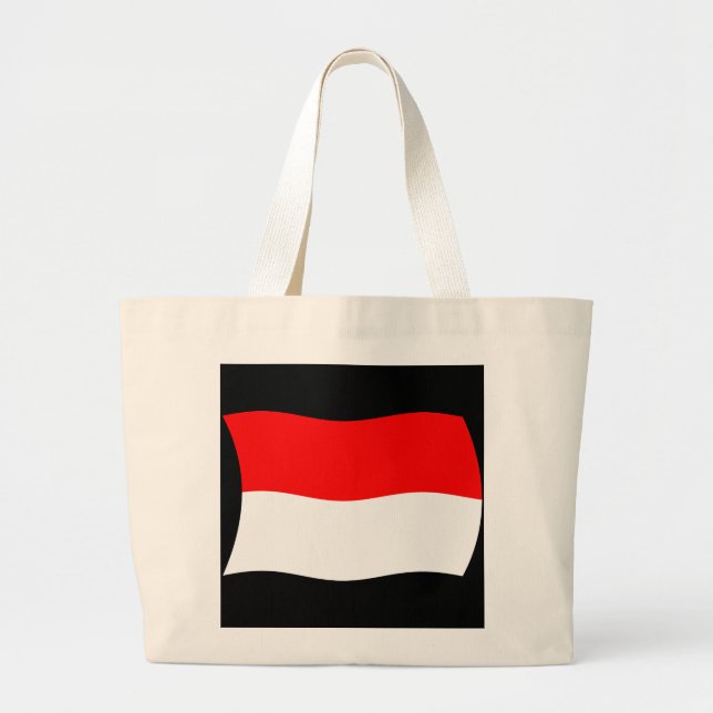 Monaco Flag Tote Bag (Front)