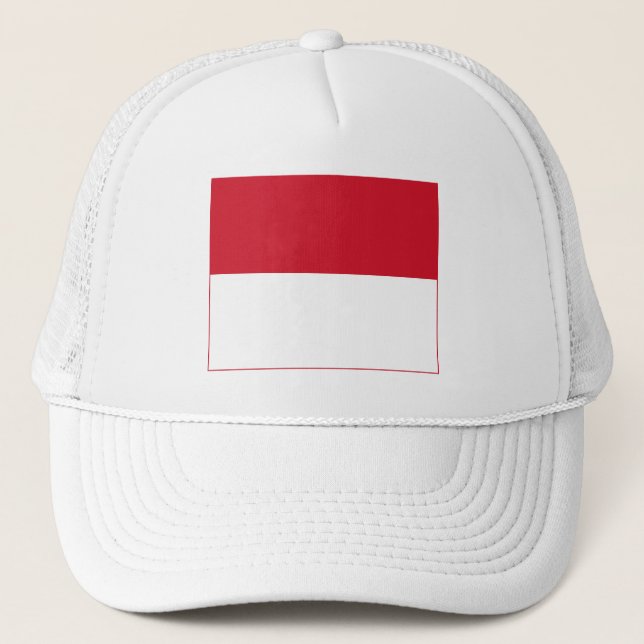 Monaco Flag Trucker Hat (Front)
