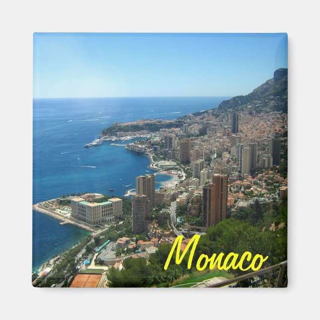 Monaco fridge magnet (Front)