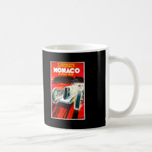 Monaco Grand Prix Race~ Vintage Automobile Ad Coffee Mug