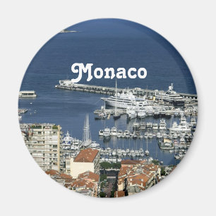 Monaco Harbour Magnet