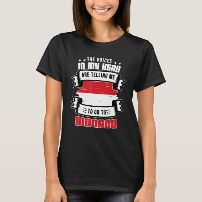 Monaco In My Head T-Shirt (Front)