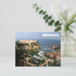 Monaco Magnet Postcard