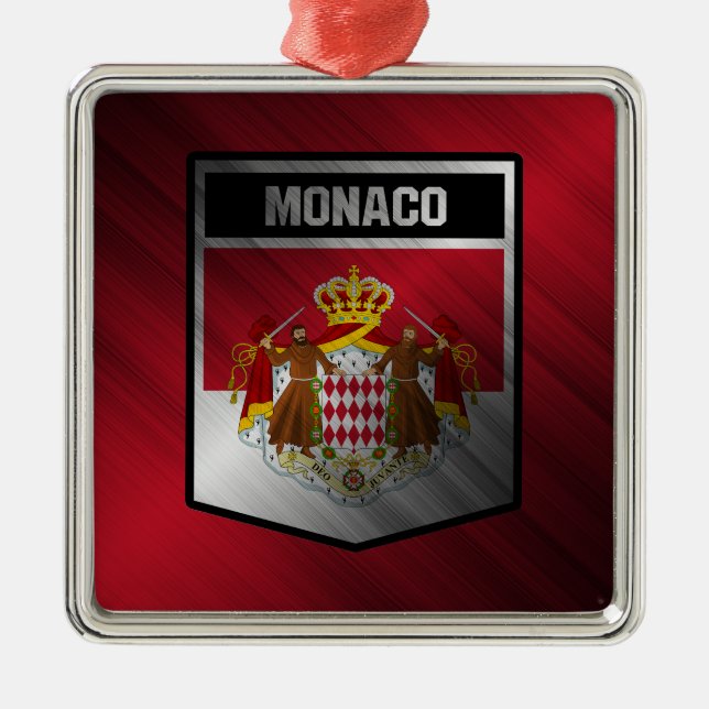 Monaco Metal Tree Decoration (Front)
