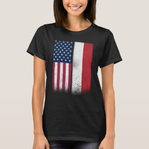 Monaco Monaco American Flags Proud USA Monaco T-Shirt