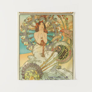 Monaco, Monte-Carlo, Chemins de Fer P.L.M by Mucha Tapestry