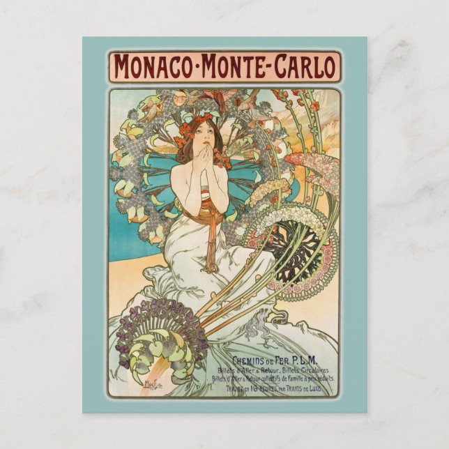 Monaco Monte-Carlo Postcard (Front)