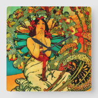 Monaco Monte Carlo Poster by Alphonse Mucha