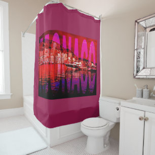 monaco monte carlo shower curtain
