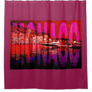 monaco monte carlo shower curtain