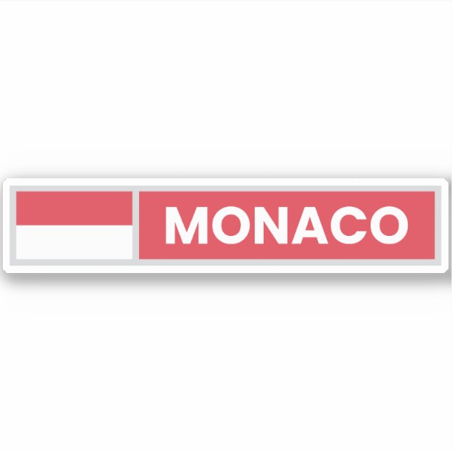 Monaco National Flag (Front)