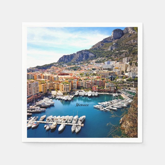 Monaco Port Napkin (Front)